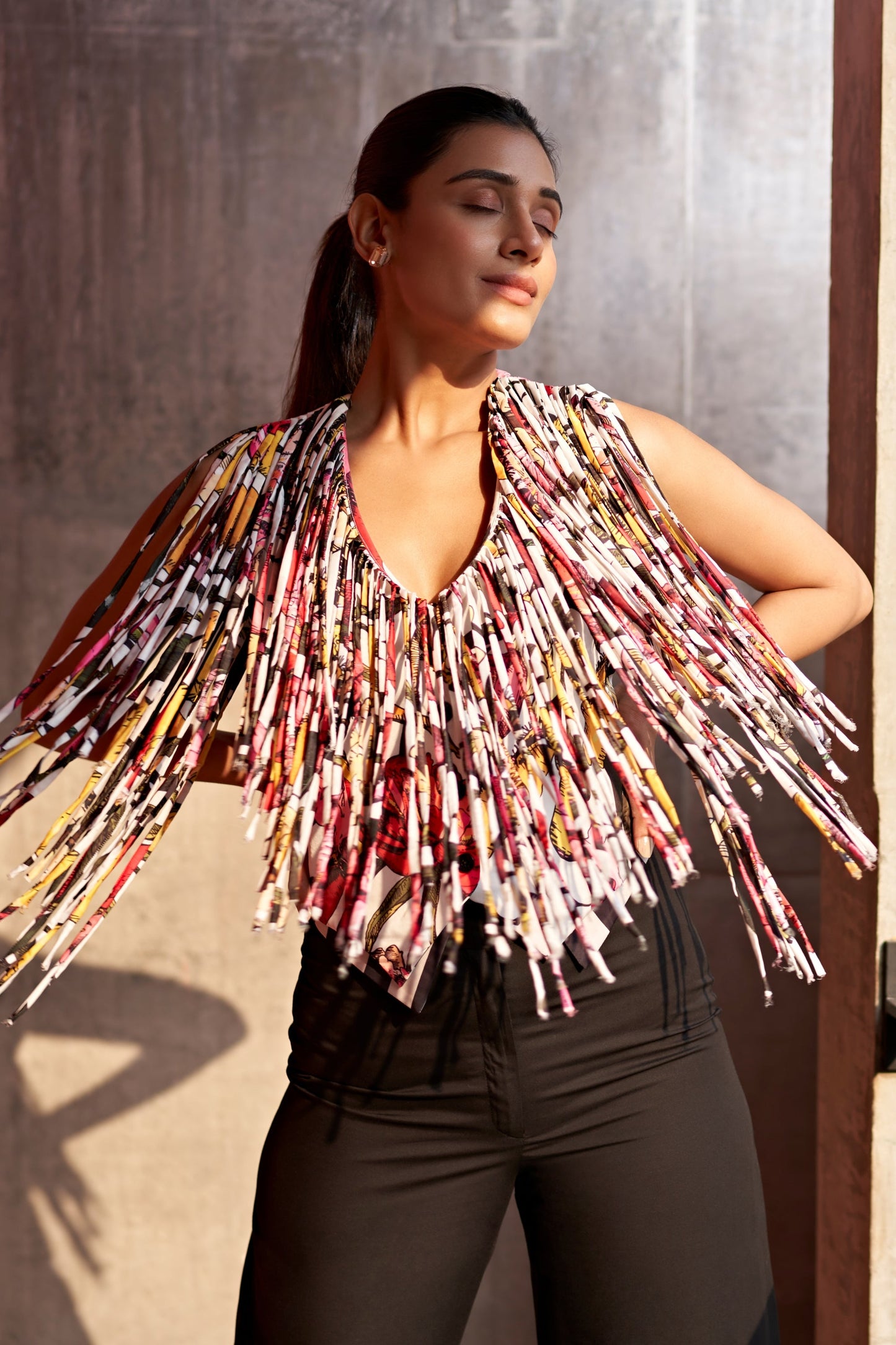 FRINGED WAISTCOAT